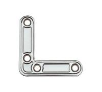 PIASTRA 153/IN A L INOX DI RINFORZO 40X40 MM