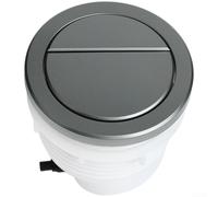 Piastra a doppia pressione per cisterne, risparmio idrico, 72 mm, per | Design a due pulsanti, consente di risparmiare acqua, opzioni di scarico completo e mezzo, si adatta a diverse esigenze