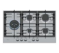 Piastra a gas BOSCH Serie 6 PCS7A5I90 75cm 5 fuochi acciaio inox FlameSelect