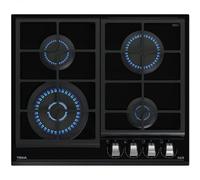 Piastra a gas Teka GZC 64320 XBN 4 zone 60cm vetro nero