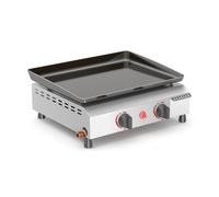 Piastra a Gas Vitrokitchen PG220IB 2 Bruciatori 5000 W Nero Bianco