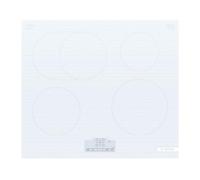 Piastra a induzione Bosch PIF612BB1E 7400W Bianco 60 cm 4 Zone Touch Timer Digitale