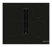 Bosch Serie 4 PVS611B16E piano cottura Nero Da incasso 59.2 cm Piano cottura a induzione 4 Fornello(i) Cappa da incasso