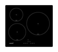 Piastra a Induzione CATA IB 6303 BK 59 cm 7100W 3 Zone Touch Control Nero