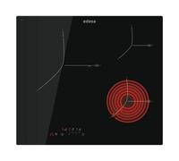 Piastra a induzione Edesa EVT-6328 R 3 zone Touch Control nero integrabile 59 cm