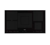 Piastra a induzione Hotpoint HT 1090 BA 90 cm 5 zone controllo touch nero
