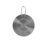Piastra a induzione in acciaio inox 21 cm