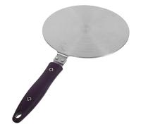 Piastra a Induzione in Acciaio Inox per Cucinare, Disco | Distribuisce Calore in Modo Uniforme, Protegge le Pentole Prolunga la Durata, Colore Argento