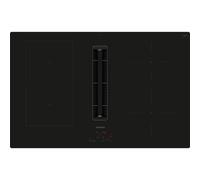 Siemens iQ500 ED811BS16E piano cottura Nero Da incasso 80 cm Piano cottura a induzione 4 Fornello(i) Cappa da incasso