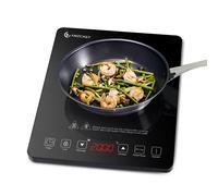 Piastra a Induzione Singolo AMZCHEF da 2000 W con design sottile 20 livelli di