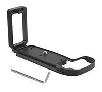 Piastra a L per Fotocamera Piastra a L a Sgancio Rapido Impugnatura a Staffa per Piastra a Sgancio Rapido in Metallo a Forma di L Portatile per Fotocamera Mirrorless Canon EOS-R(Nero)