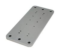 Piastra a Parete (Alluminio), Ulteriore Supporto Per Mont. Di Un Braccio O Uno Snodo a Parete. Dispositivi Di Fissaggio Per Sulla Parete Non Inclusi. Non Compatibile Con Bracci Hd