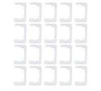 Piastra a parete distanziatore di uscita in metallo distanziatore di livellamento piatto di livellamento per la riparazione di uscita della scatola elettrica per la casa 20 pezzi