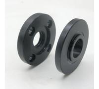 Piastra a pressione per smerigliatrice angolare da 125 mm per dischi da 100 mm, compatibile con albero M10, include set di dadi flangiati interni ed esterni, adattatore mozzo da 16 mm/20 mm