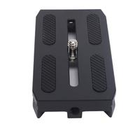 Piastra a Sgancio Rapido /4 Inch in lega di alluminio misure e interfacce compatibili con i modelli indicati struttura resistente per uso continuativo per collegare fotocamera test