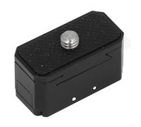 Piastra a Sgancio Rapido Adattatore per Montaggio su Fotocamera in Lega di Alluminio con Connettore a Vite da 1/4 per Fotocamere Sportive Accessori per Fotocamere