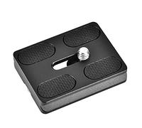 Piastra a sgancio rapido Attacco a vite da 1/4 di pollice Universale compatibile con Arca Swiss Lega leggera e resistente Supporto per testa a sfera per treppiede per fotocamere (PU50)