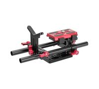 Piastra a sgancio rapido Base Piastra di base a sgancio rapido Kit con adattatore di espansione filettatura 1/4 3/8 per accessori per fotocamere DSLR Attacco treppiede portatile