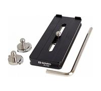 Piastra a sgancio rapido Benro PL100 1/4-20" 38x100 mm Nero resistente