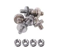 Piastra a sgancio rapido da 1/4 a 3/8 adattatore a vite per uno scambio efficiente di attrezzature in esterni e in studio Camera treppiede bullone di montaggio