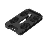 Piastra a Sgancio Rapido per Treppiede per Accessori per DSLR con Lavorazione CNC in Lega di Alluminio Arca Swiss da 1/4 di Pollice Fit Per Leofoto Per Treppiede per Fotocamera con Testa a Sfera