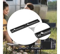 Piastra a sgancio rapido per treppiede per fotocamera, facile da installare con