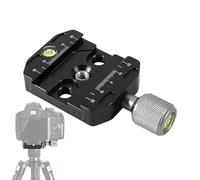 Piastra a sgancio rapido per treppiedi per fotocamera, stabilizzatore a morsetto per treppiede, piastra a sgancio rapido per esterni, interni, viaggi, configurazione altamente per il