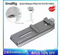 Piastra a sgancio rapido SmallRig per DJI RS 4 Mini, compatibile con gabbie per fotocamera con piastra di montaggio Arca-Swiss e piastre a L regolabili -5336 5336