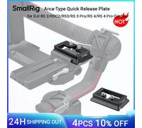 Piastra a sgancio rapido tipo Arca SmallRig per DJI RS 4 / RS 2 / RSC 2 / RS 3 / RS 3 Pro / RS 4 / RS 4 Pro Gimbal -3154