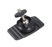 Piastra a vite adesiva rotante a 360 gradi universale per action Staffa per telefono con luce a LED Installazione Dashcam Non adesivo con vite forata