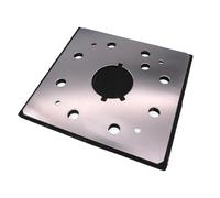 Piastra abrasiva quadrata di ricambio, 14 fori, adatta per DeWalt 151280-00 151284-00SV