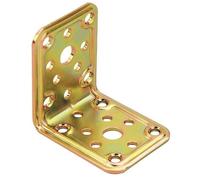 PIASTRA ACCIAIO ANGOLARE 50 PZ.PER FISSAGGIO TRAVI LEGNO 50X60X60