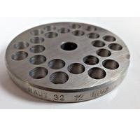 PIASTRA ACCIAIO INOX TRE SPADE TRITACARNE TC 32 - FORI 12 mm- ORIGINALE TRESPADE