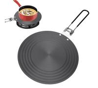 Piastra 'adattatore A Induzione -9,45 Pollici Di Diffusore Per Stufa, Disco Di Convertitore Di Induzione In Acciaio Inossidabile, Con Manico Pieghevole | Cooktop Per Stufa Burne, Riscaldamen