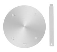 Piastra adattatore a induzione Diffusore di calore Simmer Converter | Questa piastra adattatore a induzione distribuisce uniformemente il calore bruciando e bruciando durante la cottura.