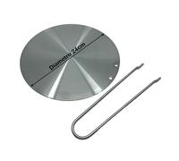 Piastra adattatore pentole piano induzione cucina diametro 14,5 - 16 - 24 Cm