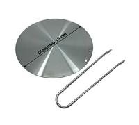 Piastra adattatore pentole piano induzione cucina diametro 14,5 - 16 - 24 Cm
