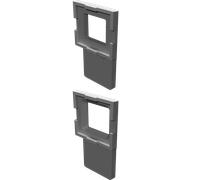 Piastra Adattatore per Philips Hue Switch Dimmer Gira Standard 55 3D