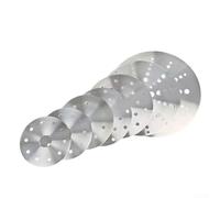 Piastra adattatore per piano cottura a induzione, in acciaio inox, compatibile con una gamma di pentole non induttive (16,5 cm)