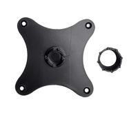 Piastra adattatore per TV - Estensione staffa monitor per intrattenimento | Abs con design verticale orizzontale, piastra di montaggio portatile, parte di ricambio con testa a sfera compatibile per