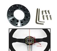 Piastra adattatore per volante da 70 mm per ruota Logitech G25 G27 Sparco