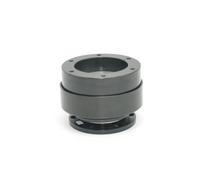 Piastra Adattatore Volante, Adattatore for mozzi a sgancio rapido for volante da gioco simulatore di corse da 70 mm a 6 fori, Uso adatto per MOZA Simagic M10 A(Black)