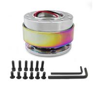 Piastra Adattatore Volante, Adattatore For Mozzi A Sgancio Rapido Universale For Volante For Auto, Kit Di Accessori For Auto(With SPC NEO CHROME)
