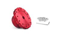Piastra Adattatore Volante, Adattatore For Volante In Alluminio Da 75 Mm For Volante Da Gioco Sim Racing, Uso Adatto Per Thrustmaster T300, T500, TS-PC, TS-XW(Red)