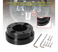 Piastra adattatore volante da 70 mm per volante Logitech G29 G920 13/14 pollici#