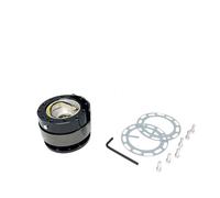 Piastra Adattatore Volante, Dispositivo di smontaggio rapido Base del volante Modifica dell'auto Dispositivo di sgancio rapido Base di rimozione rapida Booster(Black)