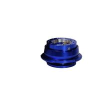 Piastra Adattatore Volante, Kit adattatore for mozzi a sgancio rapido for volante da corsa universale(RS506-BLUE)