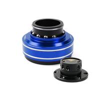 Piastra Adattatore Volante, Uso adatto per Mozzi A Sgancio Rapido For Volante Da Gioco Simulatore Di Corse A 6 Fori Da 70 Mm, Uso adatto per MOZA Simagic M10 A(Blue)