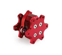 Piastra Adattatore Volante, Volante In Lega Di Alluminio 70MM Q1R Con Sgancio Rapido, Uso Adatto Per Simagic(Red)