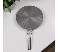 Piastra Adattatrice Per Induzione - 24 Cm Piastra Di Conduzione Termica | Disco Adattatore Con Manico Piegh evole Per Piastre Alluminio | Per Alluminio Ceramica Cucina Appartamento